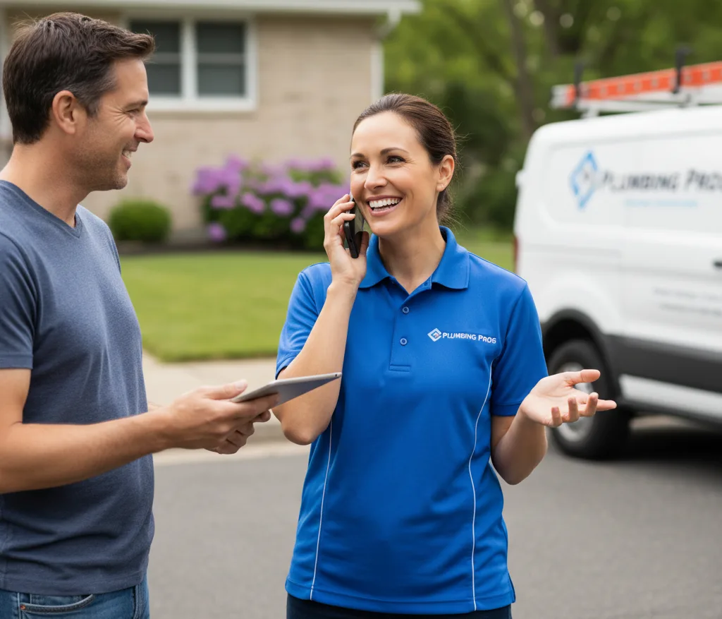 Grant Plumbing customer support in Huntington